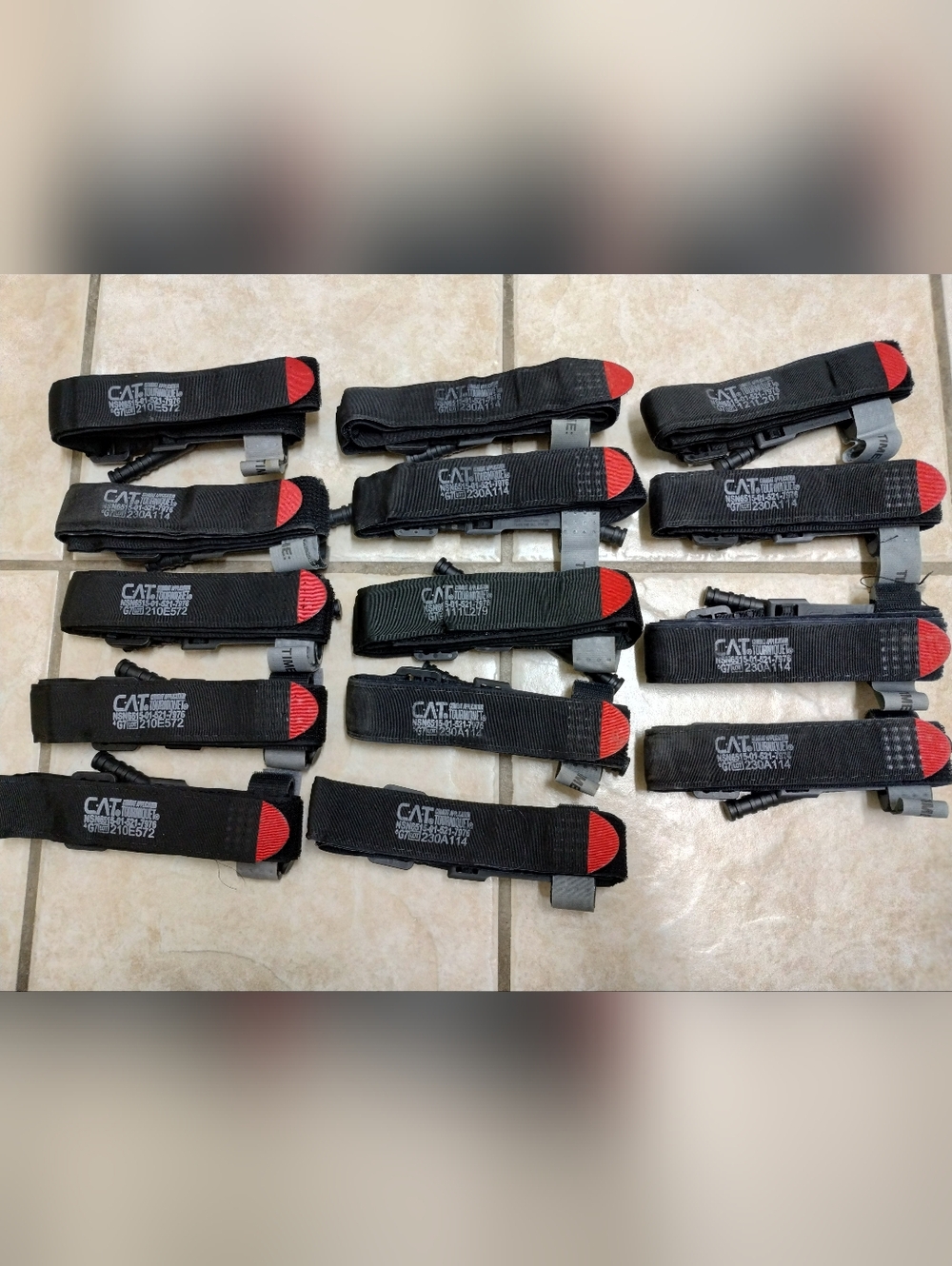 USGI NAR CAT TQ Red Tip Gen 7 Medic 1st Aid North American Rescue Devgru Socom